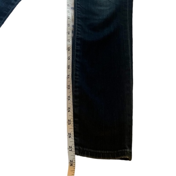 Ag Adriano Goldschmied The Stevie Ankle Slim Straight Leg Jean in Dark Wash - Picture 8 of 12